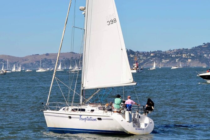2-Hour Private Sailboat Charter in the San Francisco Bay - Comfort on a small sailboat: space, warmth, and pacing