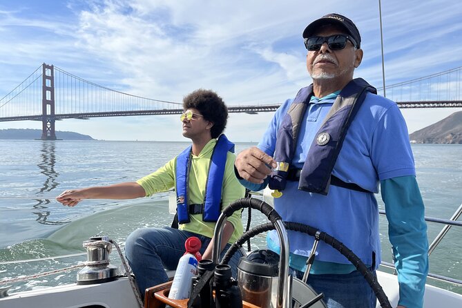 2hr. INTERACTIVE Sailing Experience on San Francisco Bay - What makes it truly interactive on a small yacht