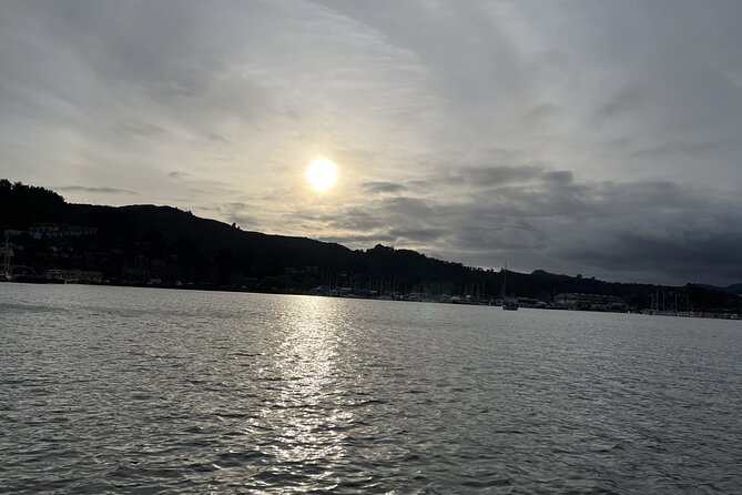 2hr. SUNSET Sailing Experience on San Francisco Bay - The sail plan: Golden Gate first, then the skyline glow