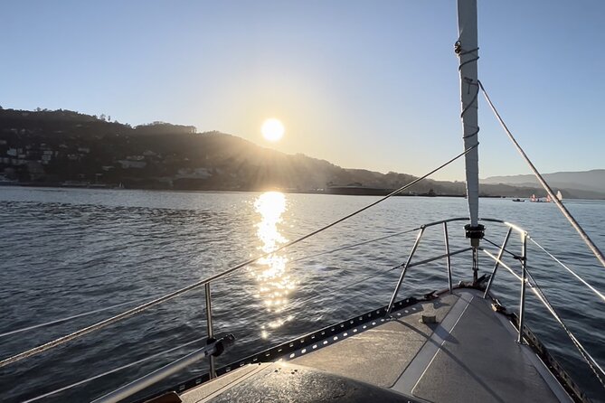 2hr. SUNSET Sailing Experience on San Francisco Bay - Interactive sailing: helping with sails and taking the wheel