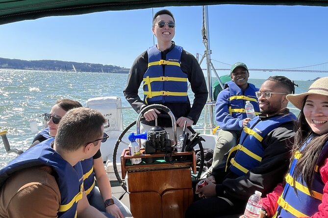 2hr. SUNSET Sailing Experience on San Francisco Bay - Onboard comfort: drinks, snacks, and small-group energy