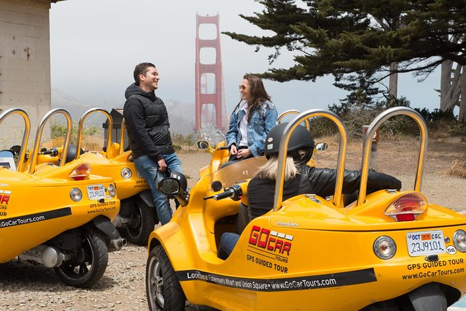 4-Hour Painted Ladies and Haight-Ashbury GoCar Tour - Fort Point, Golden Gate Bridge, Baker Beach, and Land’s End: the viewpoint cluster