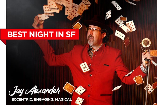 A Magical Night with the San Francisco Mentalist: Jay Alexander - Drinks, food, and the timing that keeps the night smooth