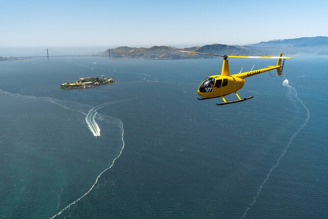 Alcatraz City Sites Helicopter Adventure - Your 50-minute San Francisco “greatest hits” flight from Mill Valley