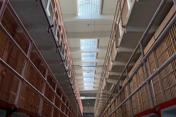 Alcatraz with Muir Woods and Sausalito Tour - Alcatraz Island with included ferry and the Cellhouse Audio Tour