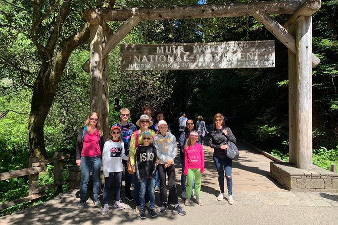 Alcatraz with Muir Woods and Sausalito Tour - Luxury van comfort and the guide factor (Ben, Anja, Katia, Anne, Dustin, Randall)