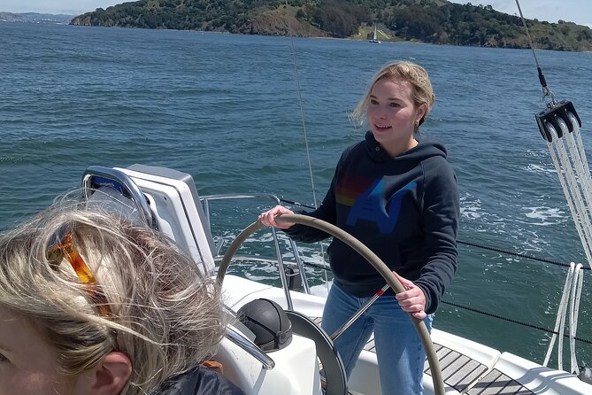 Awesome San Francisco Bay Private Sailing Adventure via Sausalito - Alcatraz up close: a prison view with a real sense of distance