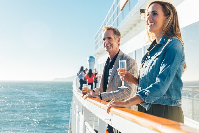 City Cruises San Francisco: Signature Lunch Cruise - The route: Golden Gate, Alcatraz views, and cruising under the Bay Bridge