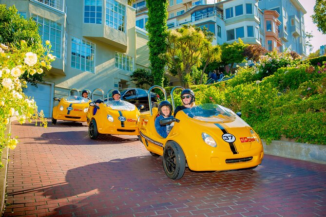 Early Bird San Francisco GoCar Tour - Price and value: $169 per GoCar for up to 2 people