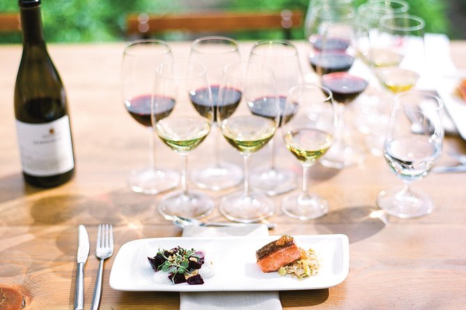 Giant Redwoods Tour Including a 5-Course Winery Lunch - Wine pairings at Kendall-Jackson: estate pours with a meal-first approach