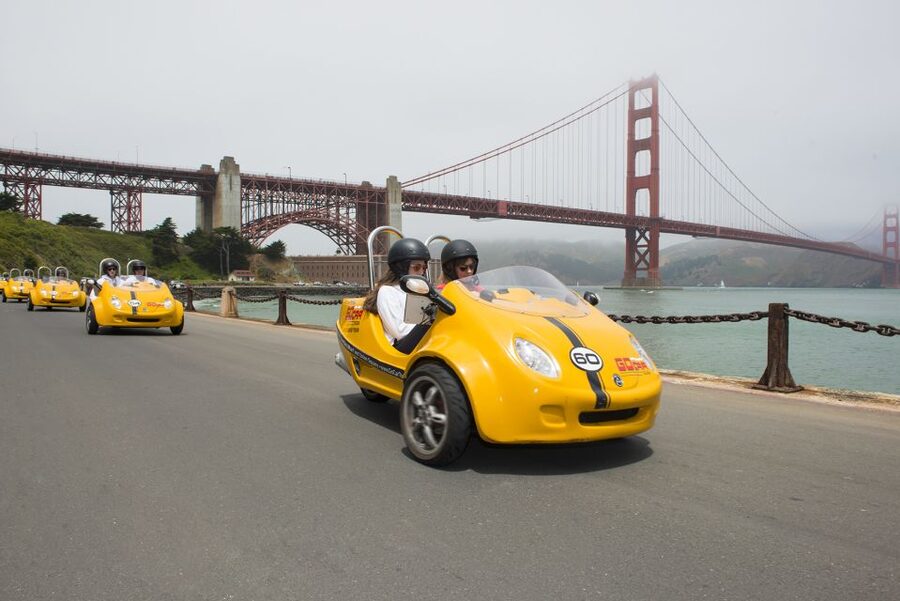 GoCar 3-Hour Tour of San Francisco's Parks and Beaches - Fisherman’s Wharf and Crissy Field Center: get your bearings fast