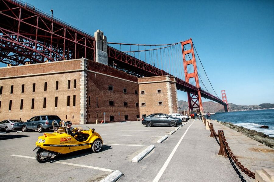 GoCar 3-Hour Tour of San Francisco's Parks and Beaches - Ocean Beach and China Beach: where the coast gets dramatic