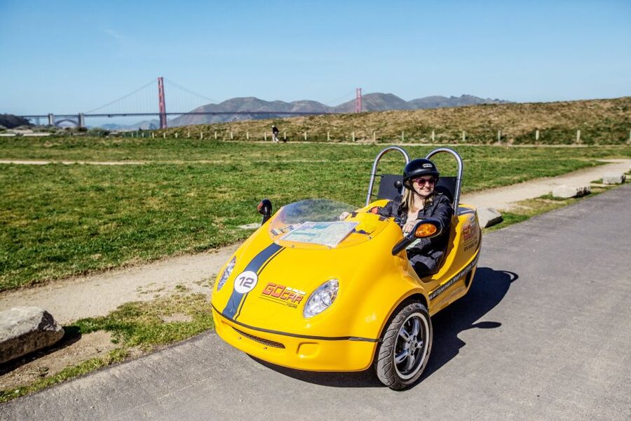 GoCar 3-Hour Tour of San Francisco's Parks and Beaches - Conservatory of Flowers and Japanese Tea Garden: quick walks, good payback