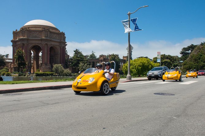 GoCar San Francisco Tour - Entering San Francisco by GoCar, the talking GPS meets real streets