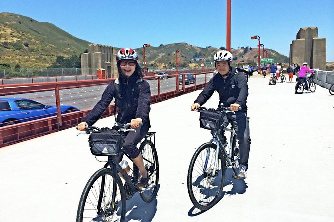 Golden Gate Bridge Bike Rental (Includes Free Helmet & Lock) - What You Really Get: Helmet, U-Lock, and a Map