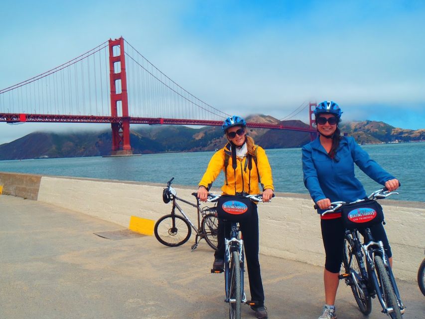 Golden Gate Bridge: Electric Bike Guided Tour to Sausalito - Presidio National Park: the climb starts to feel worth it