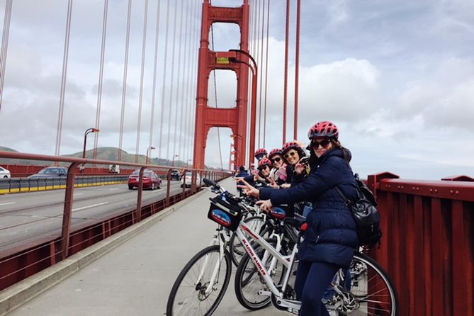 Golden Gate Bridge Guided Bicycle or E-Bike Tour from San Francisco to Sausalito - Fort Point and the Bridge Build-Up: The View Starts Before You Cross