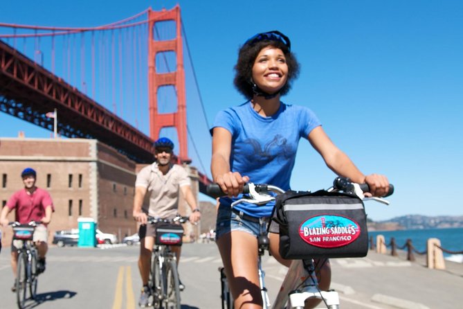 Golden Gate Bridge Guided Bicycle Tour with Lunch at Local Hotspot - All-day bike rental: turn a half-day tour into a full day