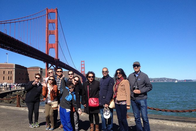 Golden Gate Bridge Muir Woods Sausalito with Optional Alcatraz - Golden Gate Bridge photo time: how to not waste it on mist