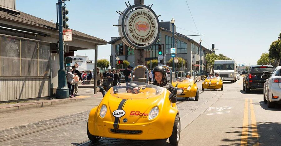 GPS Talking Tour Cars: Chinatown/Downtown Loop - Chinatown, Without the Usual Bus Constraints