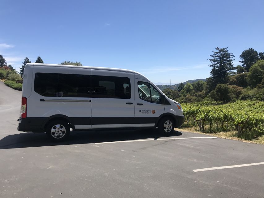 Guided Private Wine Tour to Napa and Sonoma Wine Country - What $1,095 per group buys, and how tasting fees change the math