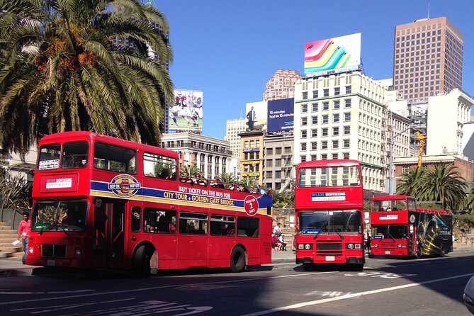 Hop-On Hop-Off Deluxe Bus Tour of San Francisco: 2 Days, 20 Stops - Golden Gate Park, Japanese Tea Garden, and Haight-Ashbury