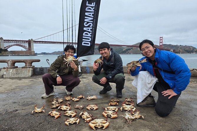 Learn to Catch and Cook Crab under Golden Gate Bridge SF - Key points before you cast your first line