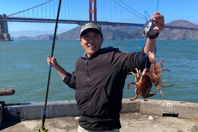 Learn to Catch and Cook Crab under Golden Gate Bridge SF - The Lawrence factor: why the instruction feels easy