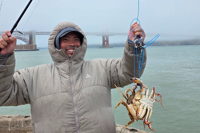 Learn to Catch and Cook Crab under Golden Gate Bridge SF - Practical tips that make the pier more comfortable
