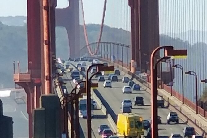 Muir Woods Sausalito Entry & Ferry to Fishermans Wharf included - Golden Gate Bridge: quick northern vista, strong photo payoff