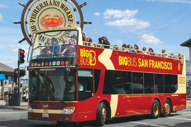 Official Alcatraz Prison Tour + Open-Top Bus Sunset Tour - Pier 33: the cue that Alcatraz time is coming