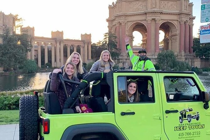 Private San Francisco Sunset Tour – Your Group Only (Max 6) - Private Open-Top Jeep Sunset Tour, Built for Time and Views