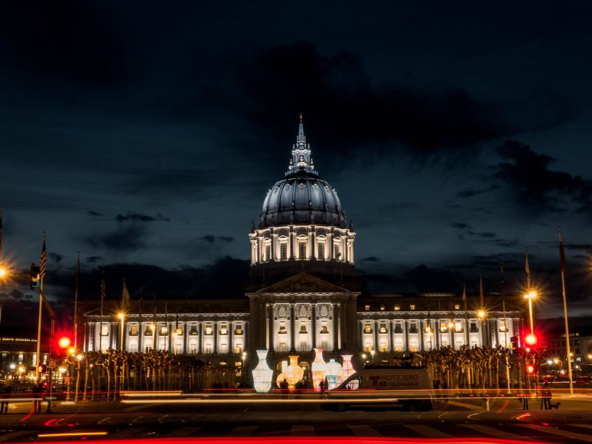 San Francisco: 2-Hour Private Tuk Tuk Night Tour - Civic Center to Union Square: big buildings, quick context
