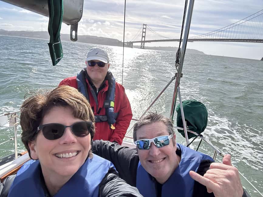 SAN FRANCISCO: (2hr) Interactive Sailing Experience - A small yacht where you are not just watching