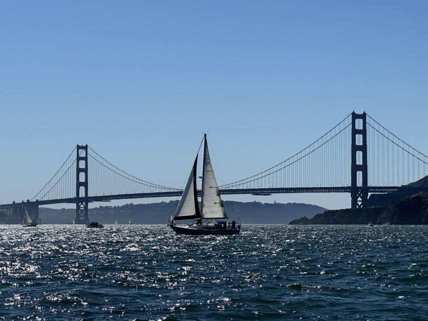 SAN FRANCISCO: (2hr) SUNSET Sailing Experience on SF Bay - Entering the Bay: Sausalito departure and first views