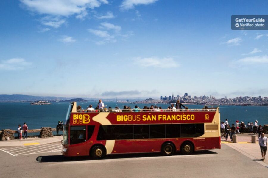 San Francisco: Alcatraz Island & 48-Hour Hop-On Hop-Off Tour - Big Bus 48-hour open-top pass: your built-in city plan