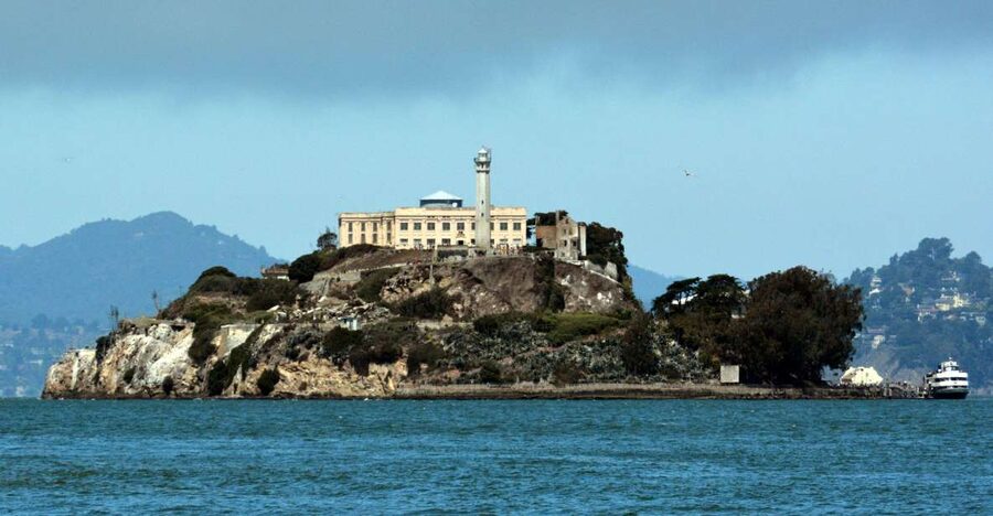 San Francisco: Alcatraz Island & Bike Rental - Alcatraz Island: cell house entry with inmate audio stories