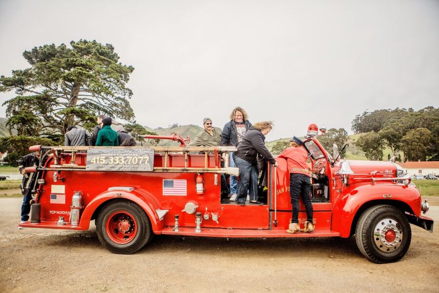 San Francisco Bay: 90-Minute Fire Engine Tour - Where the Tour Starts at The Cannery, Fishermans Wharf