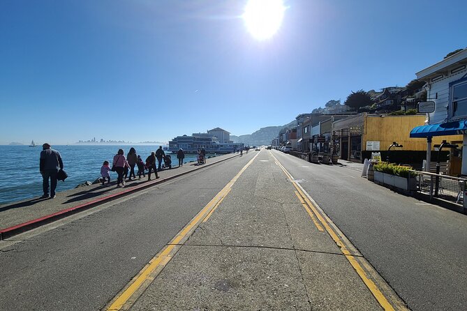 San Francisco Bay Cruise, Muir Woods and Sausalito Combo Tour - Sausalito stop: waterfront views and time to switch modes