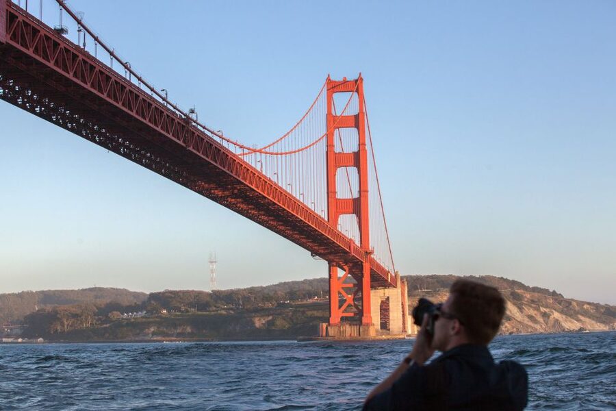 San Francisco Bay Sunset Cruise by Luxury Catamaran - Pier 39 sea lions and Bay wildlife spotting, without the stress