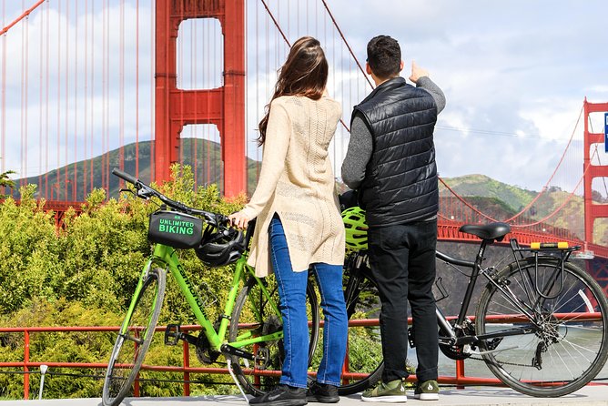 San Francisco Bike Rental - What you get for $20: helmet, lock, basket, and a color-coded map