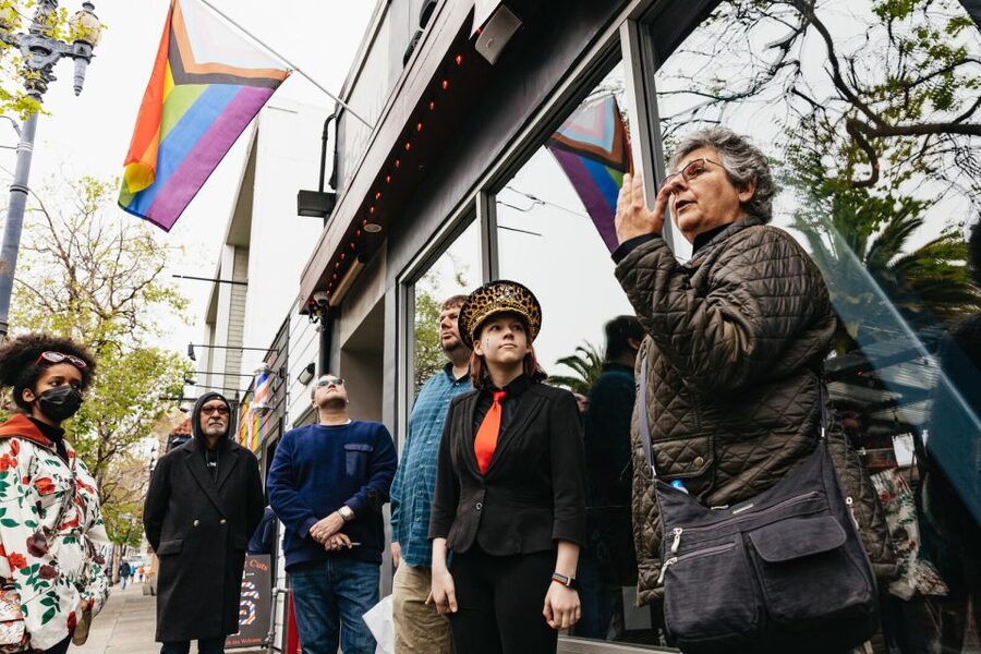 San Francisco: Castro LGBTQ Walking Tour - AIDS Memorial Quilt and Names Project: grief made visible
