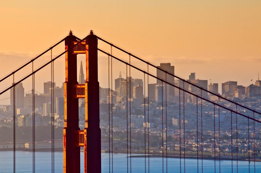 San Francisco: City Tour and Alcatraz Entrance Ticket Combo - Palace of Fine Arts and the first scenic reset