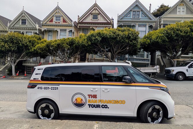 San Francisco City Tour in EV Volkswagen Van - Price and logistics: what $95 buys you in real time