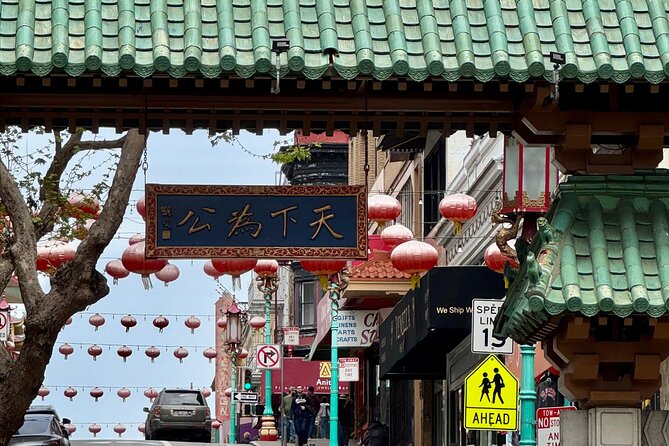 San Francisco City Tour in EV Volkswagen Van - Ferry Building to Chinatown: food history, then old streets