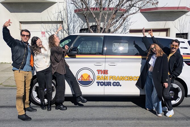 San Francisco City Tour in EV Volkswagen Van - North Beach and Lombard Street: Italian-American charm and a photo mission