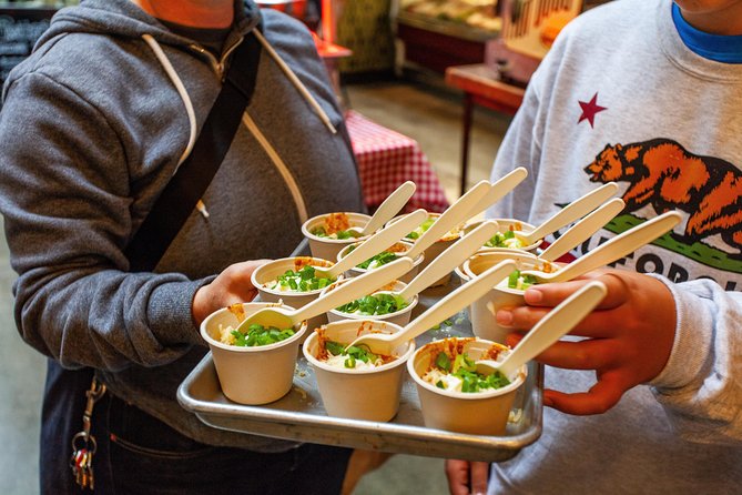 San Francisco Combo: Ferry Building Food Tour and Alcatraz - The Embarcadero Stretch and Market Stroll Before Pier 33