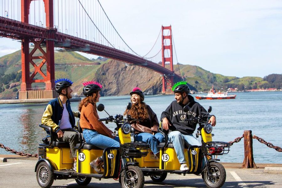 San Francisco: Electric Scooter Rental with GPS Storytelling - What the GoRide GPS storytelling actually gives you