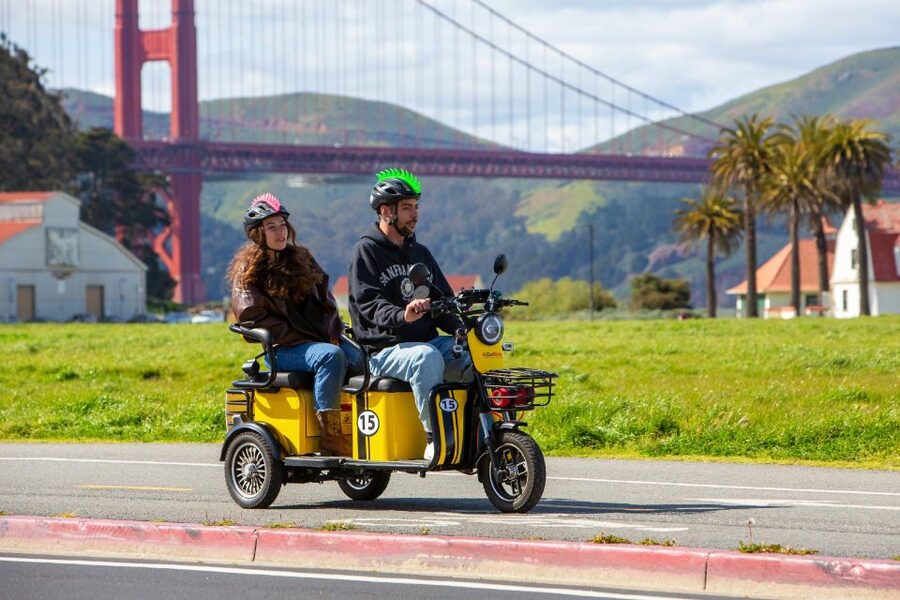 San Francisco: Electric Scooter Rental with GPS Storytelling - Stop-by-stop: Fisherman’s Wharf, Hyde Street Pier, Crissy Field, and Marina Green