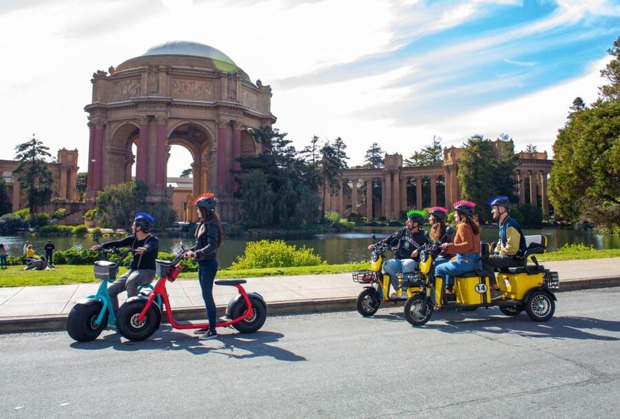 San Francisco: Electric Scooter Rental with GPS Storytelling - Timing, pacing, and what the 10-person limit changes